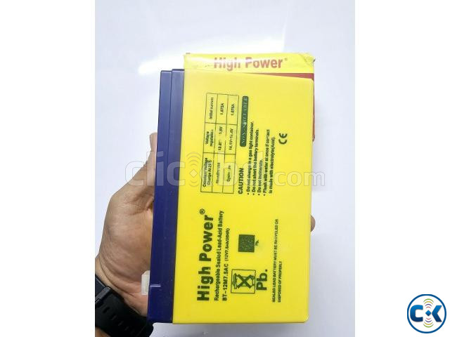 12V Battery 7.5AH Rechargeable large image 3