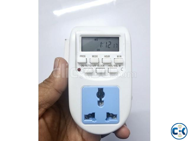 Digital Timer Switch Energy Saving Socket 220V large image 3