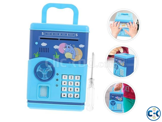 Kids Electronic Piggy Money Bank With Code large image 0