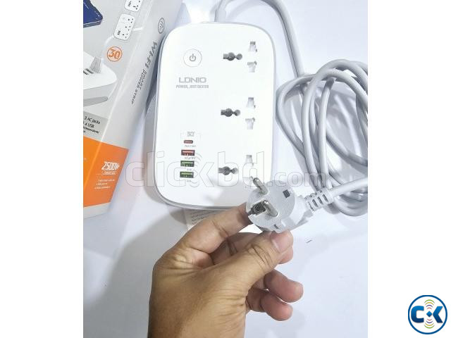 Ldnio 30W Wifi Smart Power Multiplug PD Fast Charging large image 4