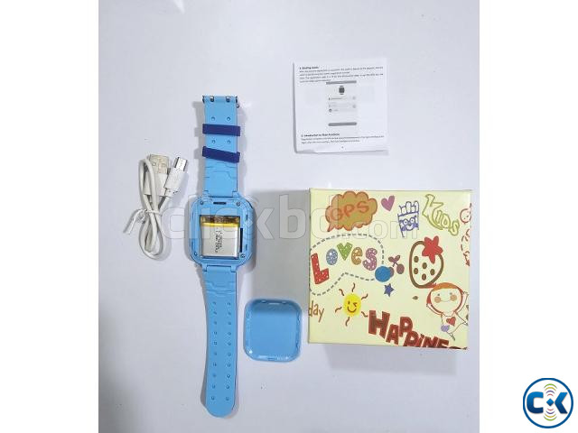 Q12 Kids Calling Smart Watch GPS Location Track Pink large image 2