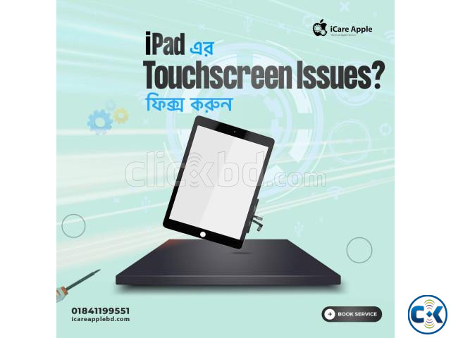 iPad Touch Screen Replacement Service at iCare Apple BD large image 0