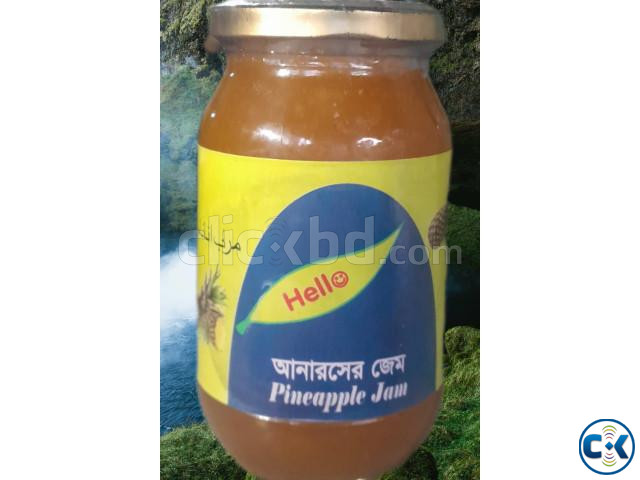 Hello Pineapple Jam 250gm. হ্যালো আনারসের জ্যাম ২৫০গ্রাম large image 0