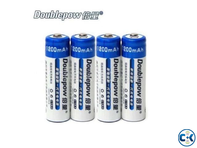 Doublepow AA 1200mAh Rechargeable Batterys large image 0