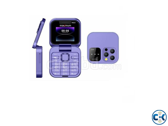 Maximum MB20 Pro Folding Phone Purpel large image 4