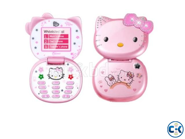 Hello Kitty K688 Folding Phone Pink large image 0