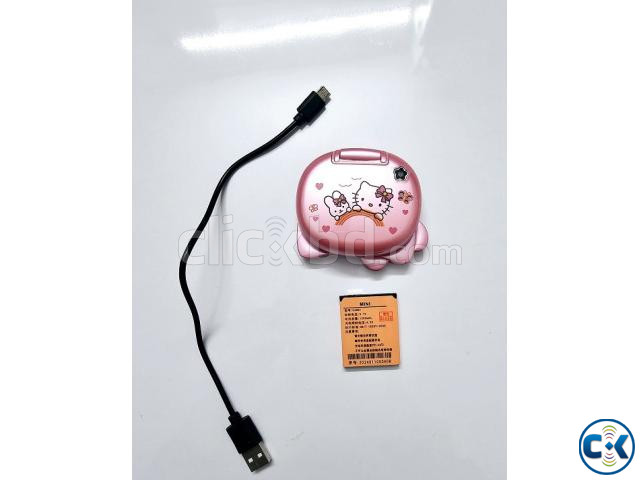 Hello Kitty K688 Folding Phone Pink large image 2