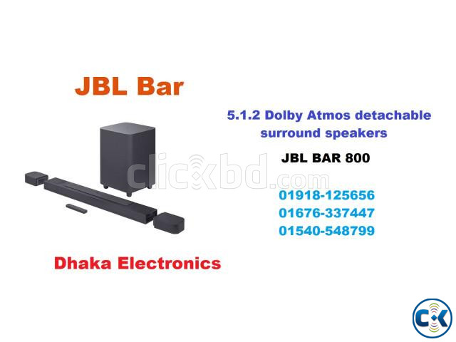 JBL Bar 800 Dolby Atmos 5.1.2 Soundbar large image 0