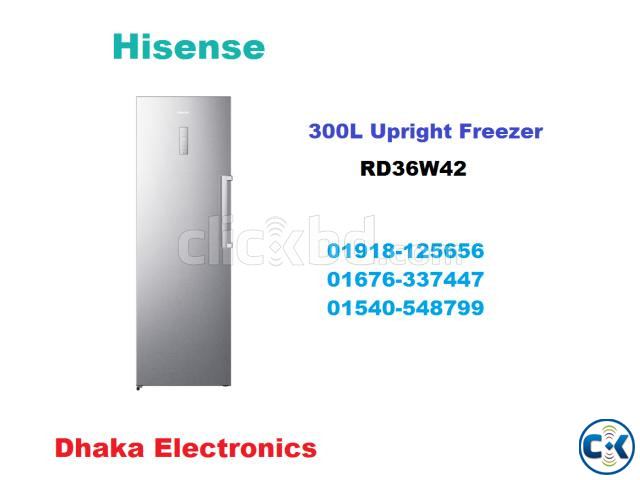 Hisense 300L RD36W42 Upright Freezer large image 0