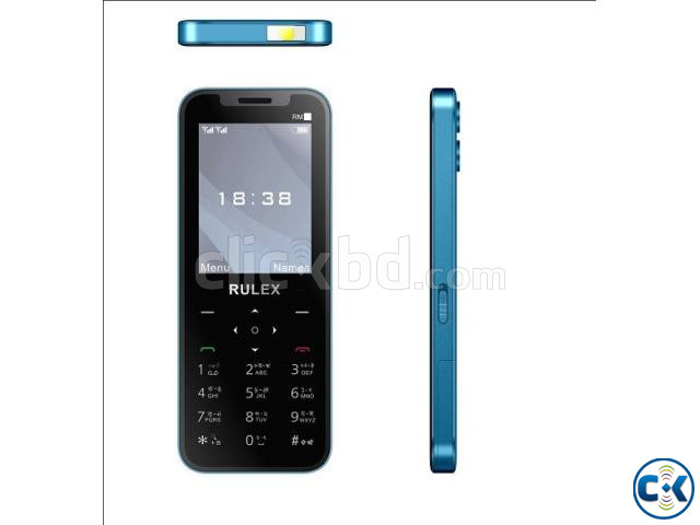 Rulex RM23 Slim Phone Four Sim Black large image 0