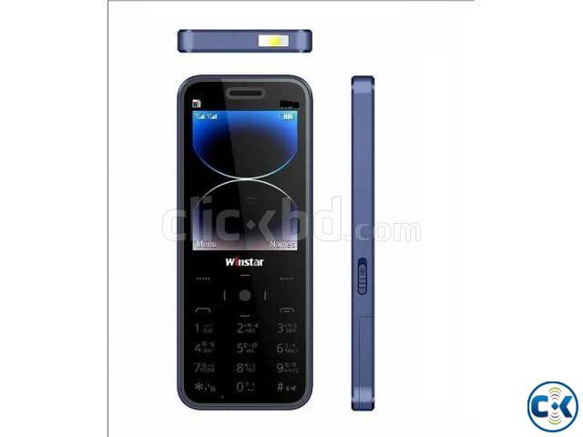 Winstar W70 Slim Phone Four Sim Black large image 0