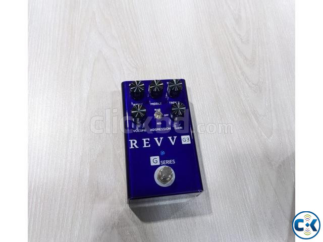 Revv G3 Purple Channel Preamp Overdrive Distortion Pedal large image 3