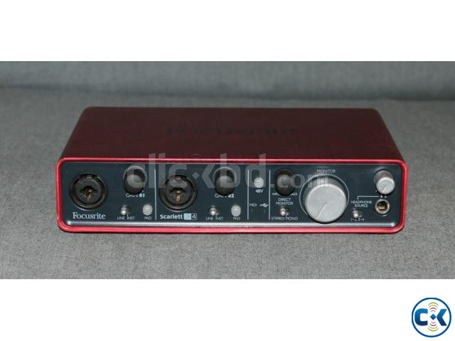 Focusrite scarlett 2i4 1st gen large image 1