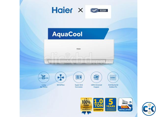 Haier official HSU-12AQUACOOL 1.0 Ton AquaCool AC large image 0