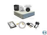 HIKVISION 2 unit 1080P night vision security cc camera Packa