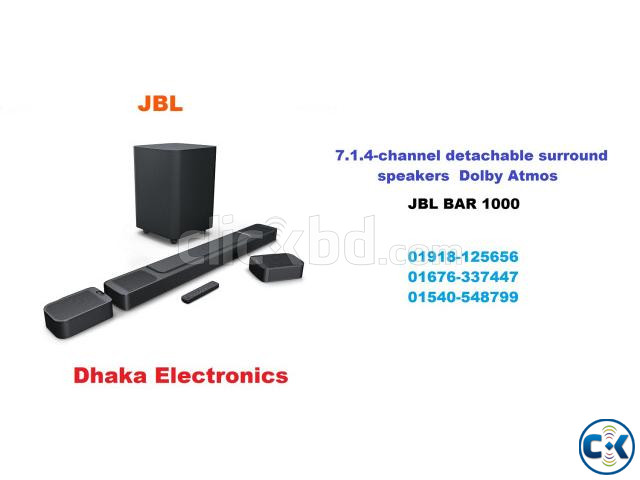 JBL Bar 1000 Dolby Atmos 7.1.4 Soundbar large image 0