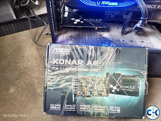 Asus Xonar AE 7.1 PCIe Gaming Sound Card Boxed  large image 0