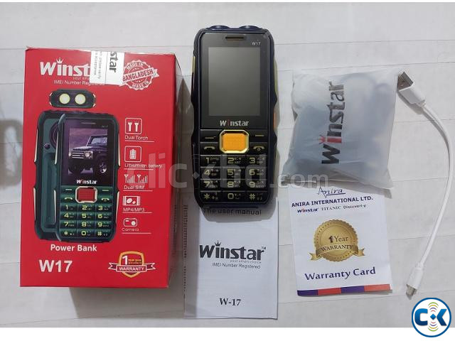 Winstar W17 Power Bank Phone 7000mAh Dual Sim large image 4