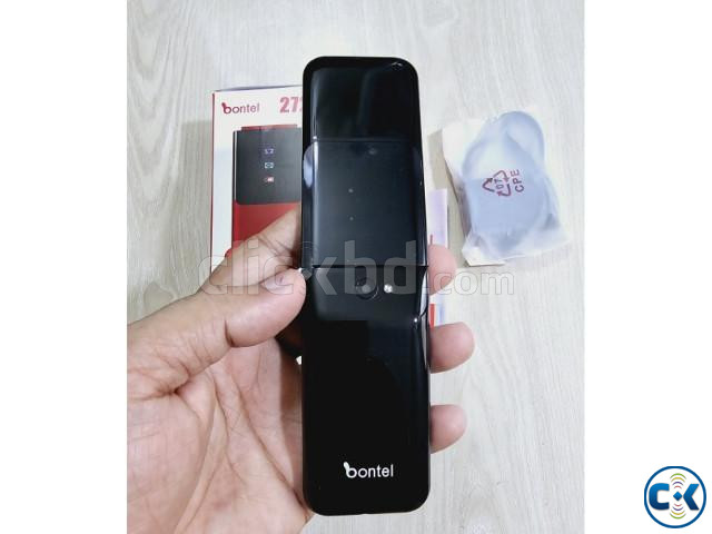 Bontel 2720 Folding Phone Dual Sim Black large image 1