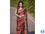 ফ্রি হোম ডেলিভারি Premium Saree with Blouse Piece