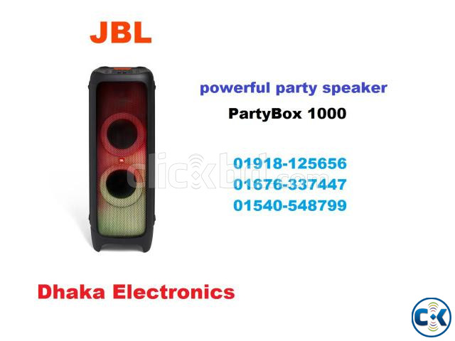 JBL Partybox 1000 Powerful Bluetooth Party Spaker large image 0