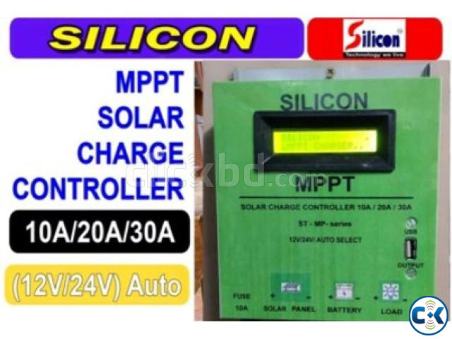 MPPT SOLAR CONTROLLER 10A-30A with USB large image 0