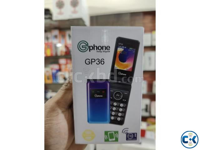 Gphone GP36 Folding Mobile Phone FM Radio Purpal large image 0