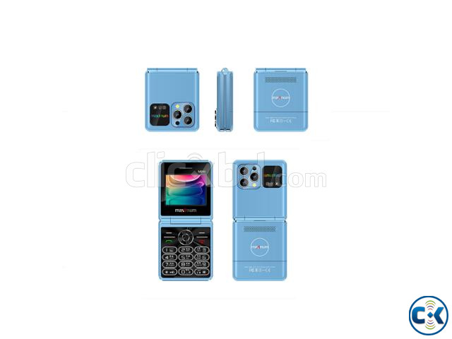 Maximum MB10 Diamond Foldable Phone Blue large image 2