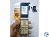 Small image 3 of 5 for Philips E218L Folding Mobile Phone Dual Display Gold | ClickBD