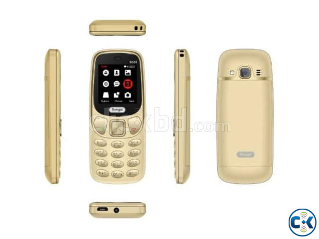 Bengal BG01 Mini Phone Dual Sim Gold large image 0