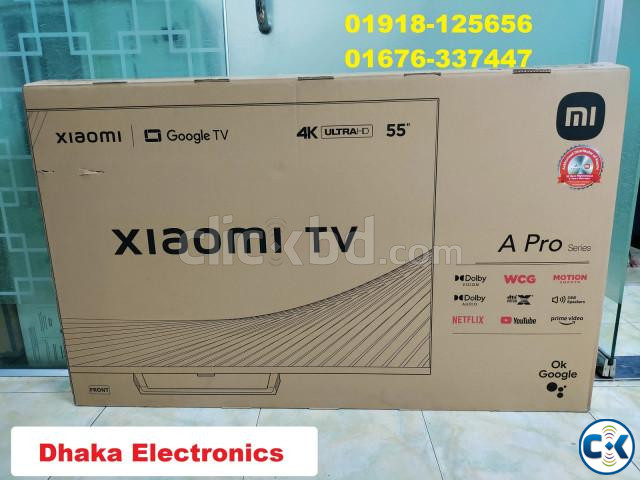 Xiaomi A Pro 55 inch L55M8-A2ME 4K Android Google TV large image 0