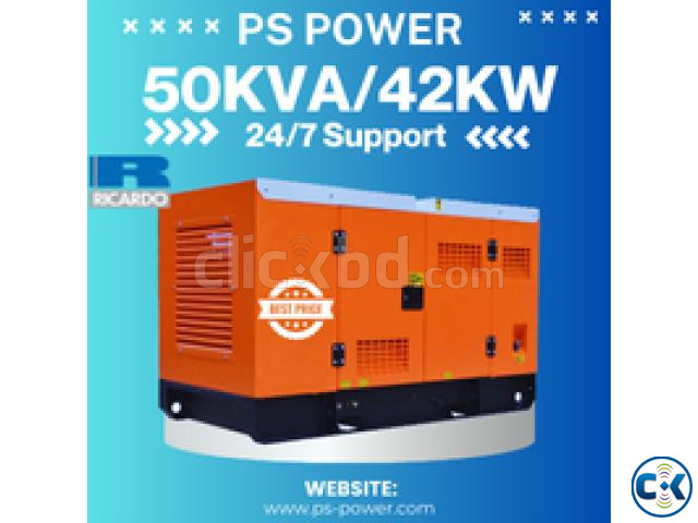 Original Ricardo 50KVA Industrial Generators Price in Bangla large image 0