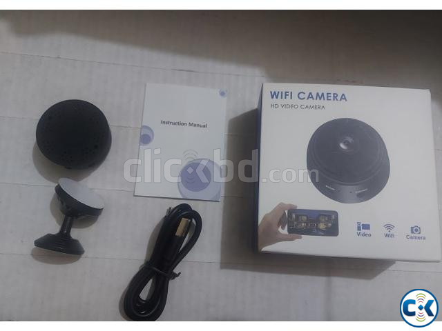 A9 Mini Wifi Video Camera Live Video Magnet Dock large image 1