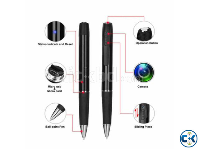 V8 Pen Camera HD 1080P Recording Time 75 Min large image 3