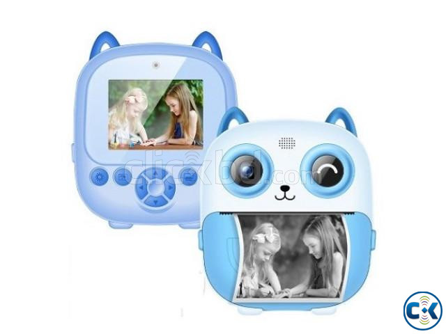 Kids Print instant Digital Camera Dual Mode Camera large image 0