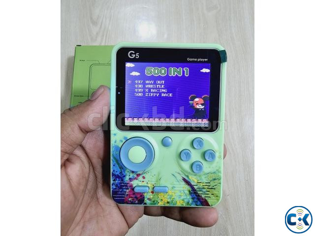 G5 Kids Game Player Consoles Hand-Held Video Game 3.5 inch large image 4