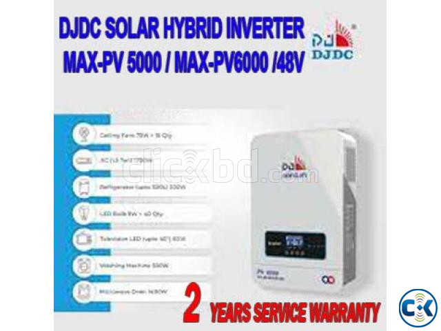 DJDC Solar Hybrid Inverter 5kw 48V large image 2