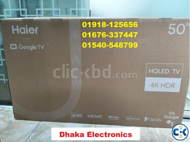 50 inch Haier H50P7UX HQLED 4K Smart Google TV large image 0