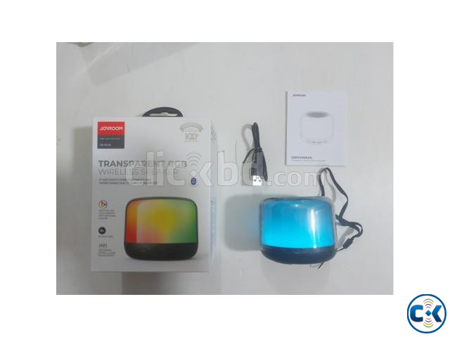 JOYROOM JR-ML03 Transparent RGB Bluetooth Speaker large image 2