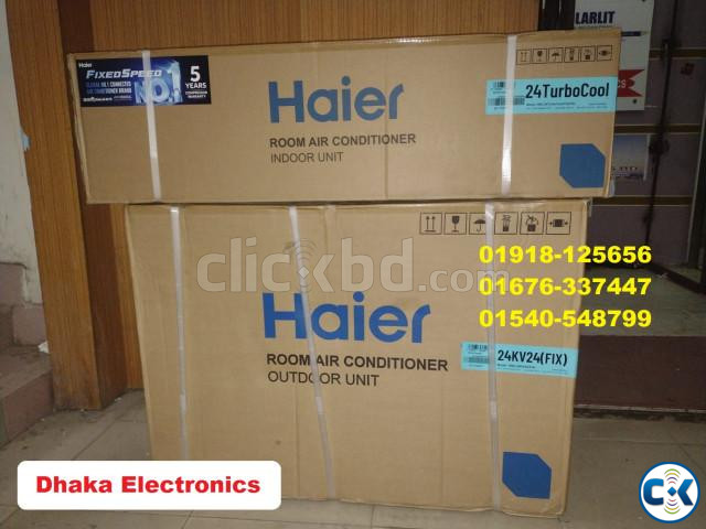 Haier 2 Ton Split Air Conditioner HSU-24TurboCool large image 1