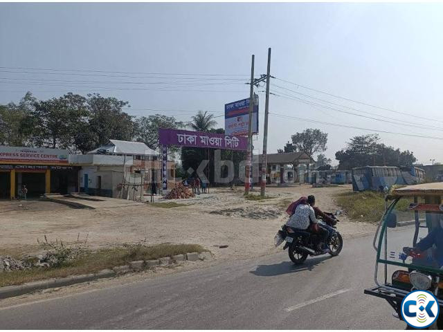 ঢাকা-মাওয়া রুটে ১৮০ ফিটের সাথে জমি কিনুন ৪ লক্ষ টাকা কাঠা large image 2