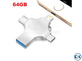 64GB 4 in 1 Multi-function OTG Usb Flash Drive Pendrive