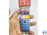 Bontel Spy S1 Mini Button Phone Metal Body Blue