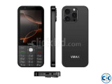 VMAX Note14 4G Android Button Phone 4GB RAM Black