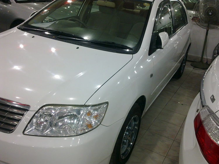 2005 COROLLA X 1500CC WHITE CD ALLOY - DHAKA large image 1