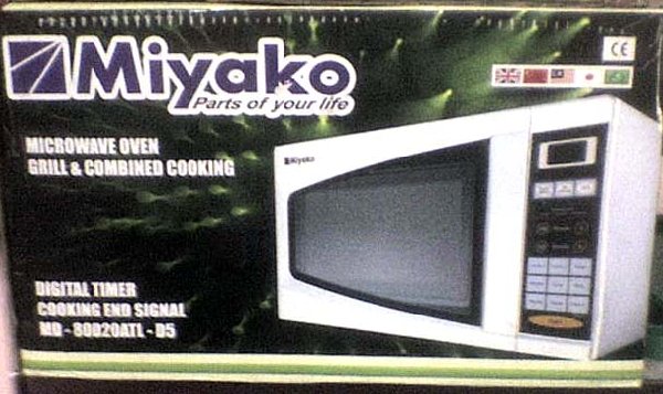 New Miyako Microwave oven For Sale 1 month used large image 0