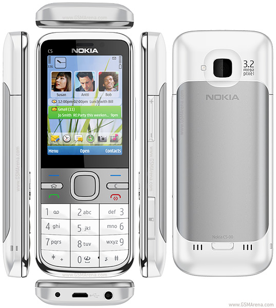 Nokia C5- Original brand new set with free home delivery large image 0