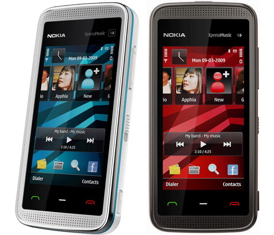 Nokia 5530 with stylish G-MASK large image 1