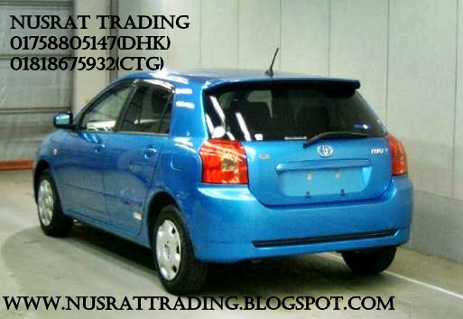 BOOKING GOING ON....TOYOTA RUNX BLUE NUSRAT TRADING large image 0