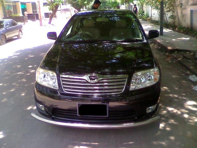 Toyota G Corolla 2005 Black large image 0